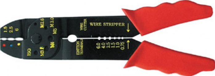 купить Клещи для снятия изоляции КУРС 0,75-6мм 200мм с доставкой