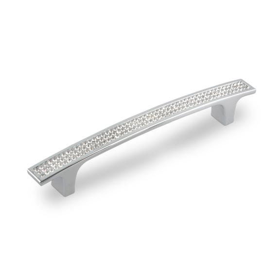 купить Ручка мебельная скоба ОФК 6001-96 хром (25-250)                                                      с доставкой