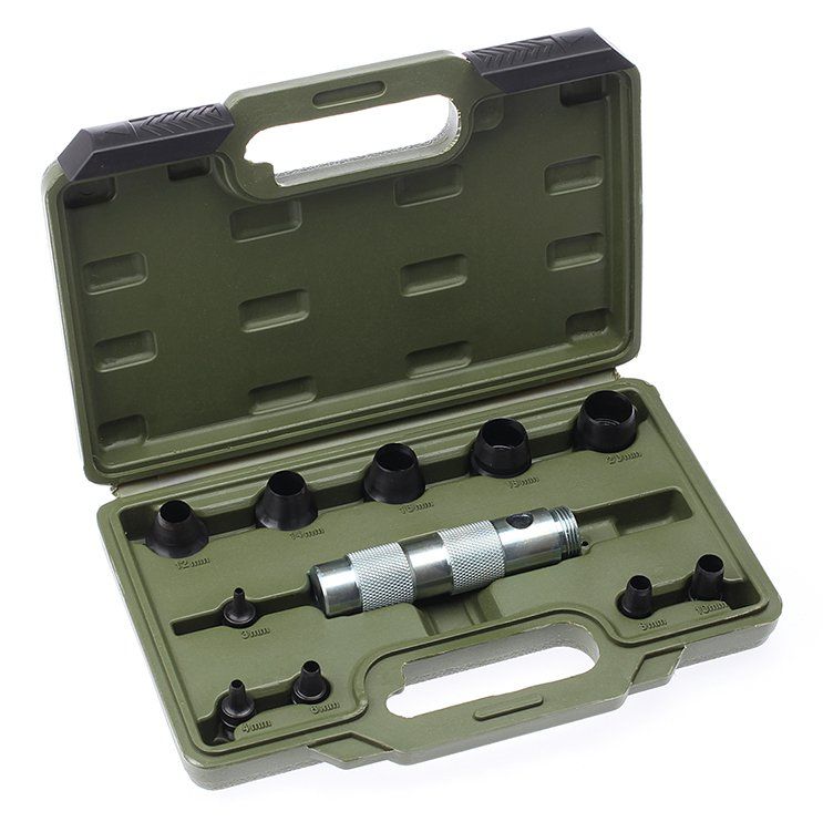 купить Набор просечек Дело Техники со сменными насадками 11предм.(3-20мм)                                   с доставкой