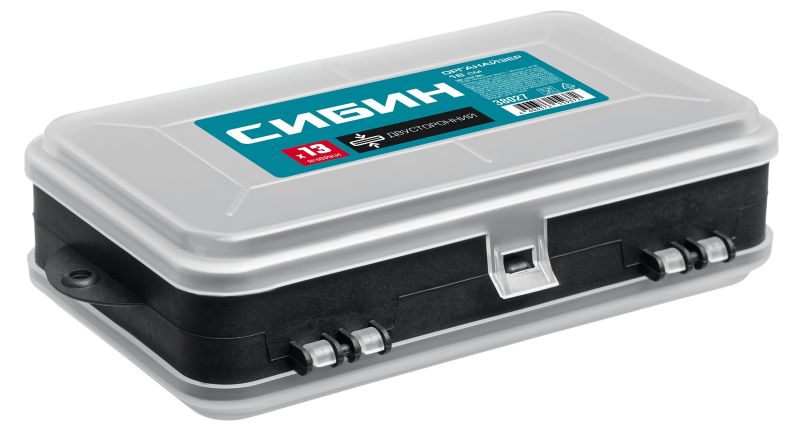 купить Ящик для крепежа(органайзер) СИБИН 175х106х46мм двухсторонний с доставкой