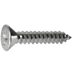 купить Саморез нерж.сталь 2,9х25  DIN7982 Z A2 потай                                                        с доставкой