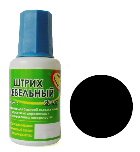 купить Штрих мебельный черный                                                                               с доставкой