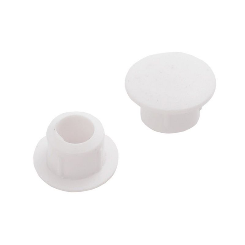 купить Заглушка под отверстие  8мм белая                                                                    с доставкой