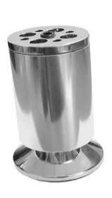 купить Опора мебельная регулируемая D50 H100мм хром 001А с доставкой