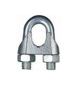 купить Зажим троса DIN741  4мм оцинк.                                                                       с доставкой