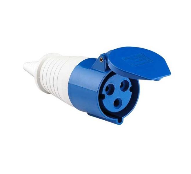 купить Розетка213 переносная 2Р+РЕ 16А 220В                                                                 с доставкой