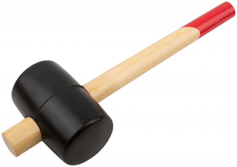 купить Киянка резиновая КУРС 70мм (750гр.) деревянная ручка с доставкой
