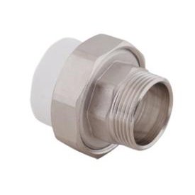 купить Муфта сантехническая американка ПП НР РТП нар./р. D25х3/4" с доставкой