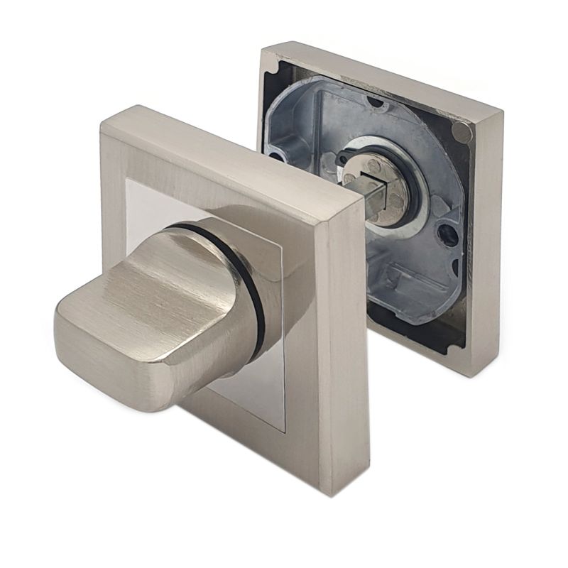 купить Завертка дверная SOLLER сатин/хром ZDK-8ESS с доставкой