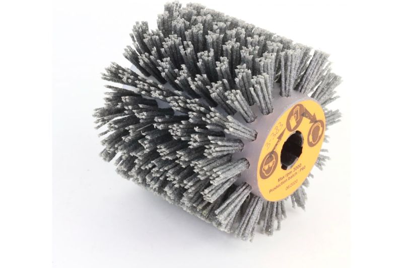 купить Щетка валик 110х100х19, ворс полимер, абразив P60 для щеточных шлифмашин с доставкой