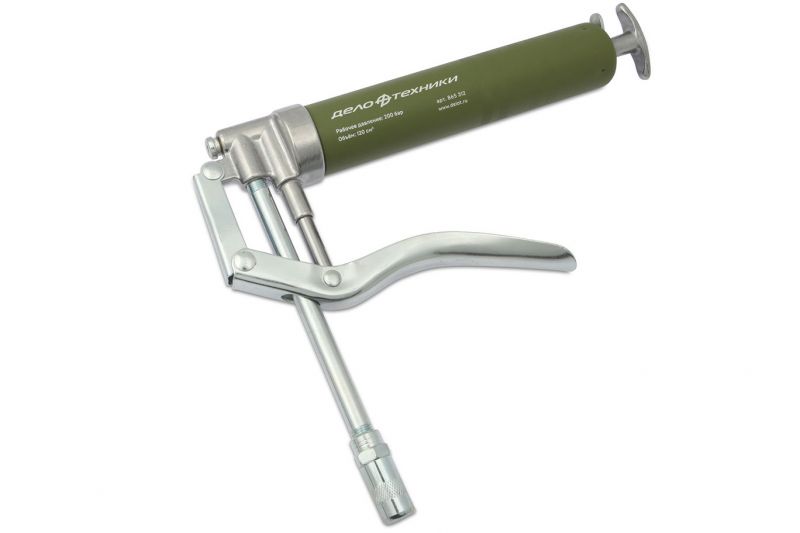 купить Шприц для смазки Дело Техники 120см3 плунжерный пистолетного типа с доставкой