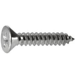 купить Саморез нерж.сталь 3,9х38  DIN7982 Z A2 потай                                                        с доставкой