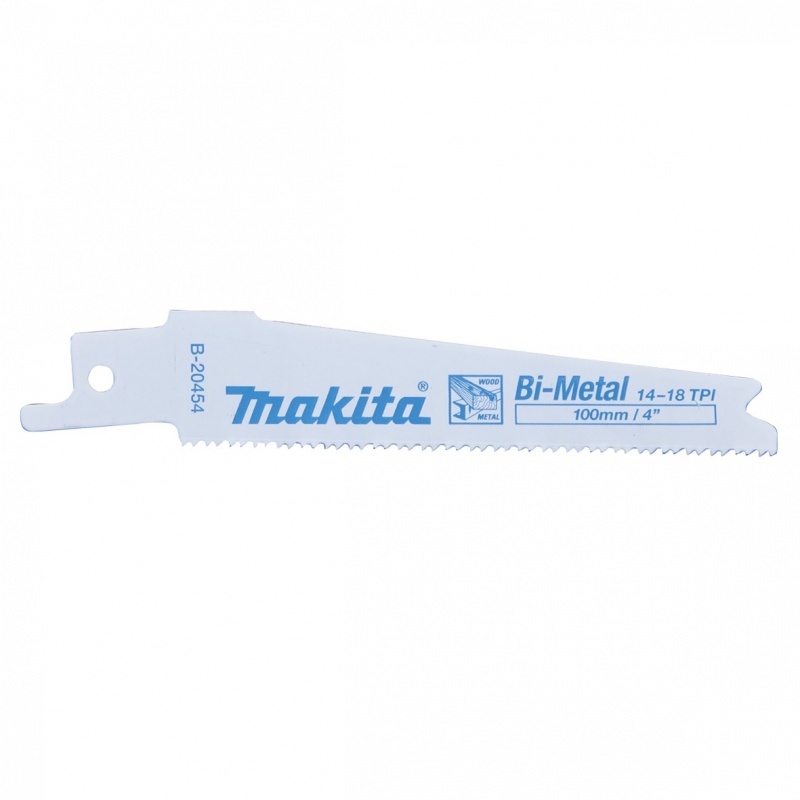 купить Полотно для сабельной пилы Makita В-20454,BIM,100мм,по металлу 3-8мм,по дереву 10-50мм               с доставкой