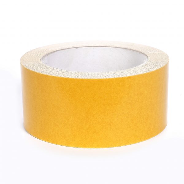 купить Лента клейкая двухсторонняя ПП48х25м, полипропилен                                                   с доставкой