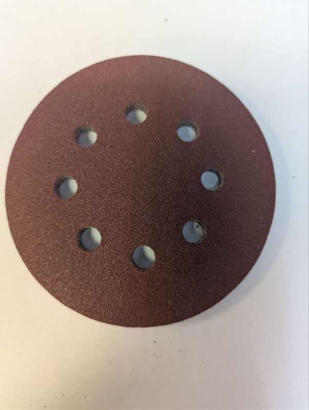 купить Круг шлифовальный лип. d125 Р 150 с отверст. 5шт с доставкой