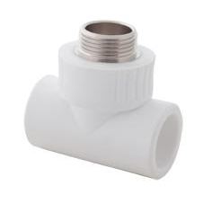 купить Тройник сантехнический комб. ПП НР РТП нар./р. D25х1/2"-25 с доставкой