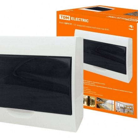 купить Бокс TDM ЩРН-П-12 (200х256х95)  IP40                                                                 с доставкой