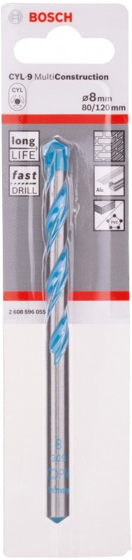 купить Сверло универсальное 10*80/120 Bosch (2.608.596.                                                     с доставкой