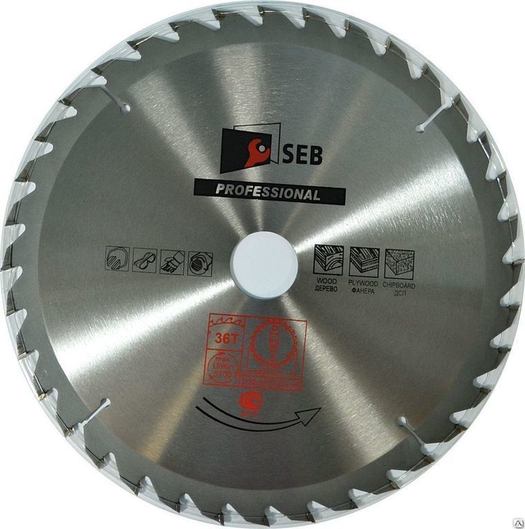 купить Диск пильный SEB 160*25,4*32 z36 дерево                                                              с доставкой