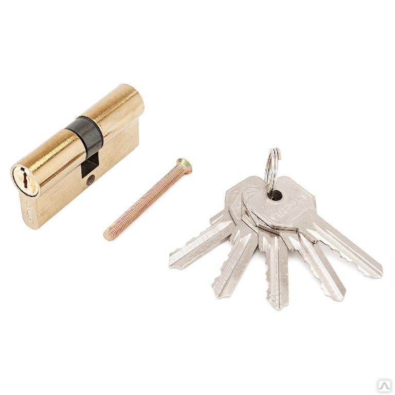 купить Механизм цилиндровый Стандарт Z.I.70-5K BR (25х10х35) латунь, англ. ключ-ключ, 5кл. с доставкой