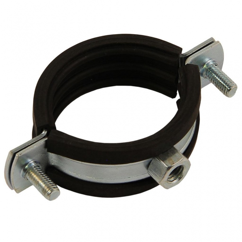 купить Хомут метал. с гайкой  75-80 (2 1/2") с доставкой