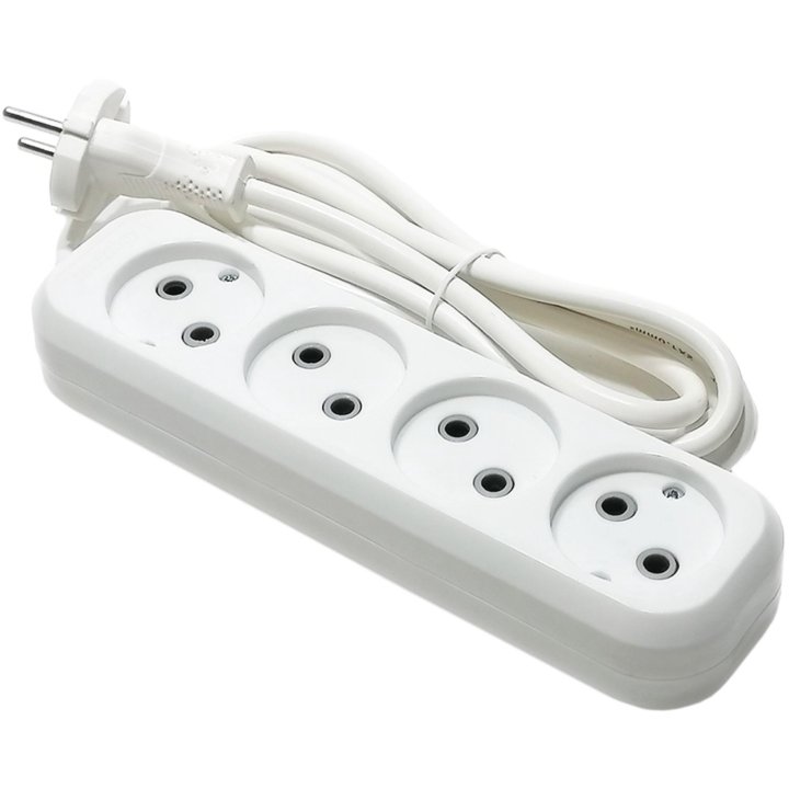 купить Удлинитель электрический Народный 4гн 5м ПВС 2х075 без заземления с доставкой