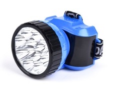 купить Фонарь  аккумуляторный  налобный SmartBuy 26-В 12LED, 4В 0,5Ач с доставкой