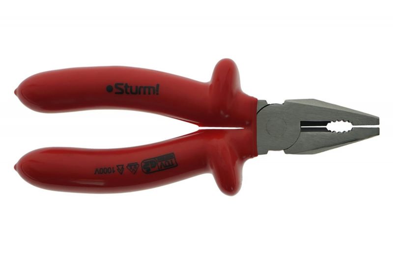 купить Пассатижи диэлектрические Sturm 180мм 1000В с доставкой