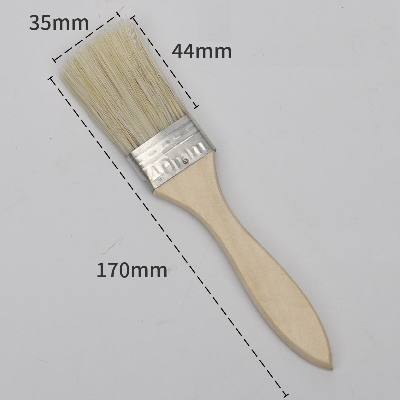 купить Кисть флейцевая 1,5"(35мм) деревянная ручка с доставкой