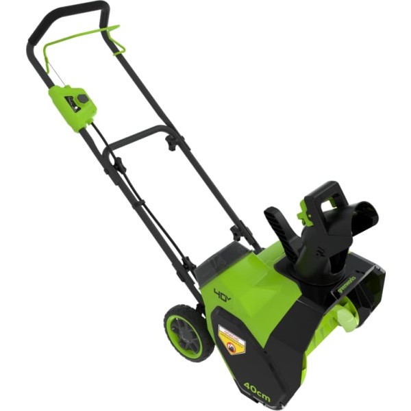 купить Снегоуборщик аккум. Greenworks G40ST40 бесщет. (АКБ 4Ач, ЗУ) с доставкой