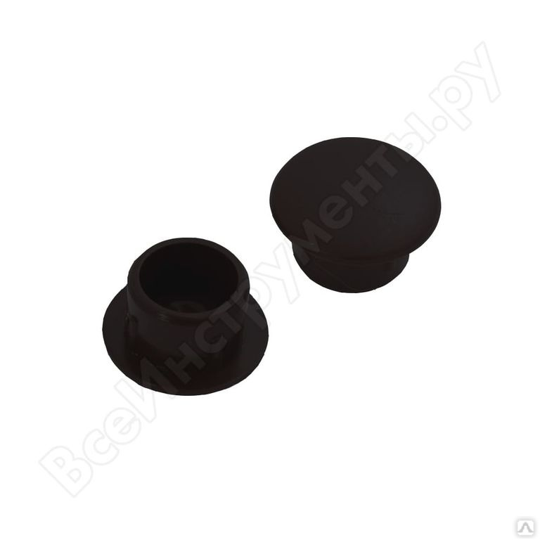 купить Заглушка под отверстие 10мм черная                                                                   с доставкой