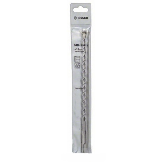 купить Бур  SDS+1 Bosch 10х200/260 (2.608.680.275)S2,блистер с доставкой