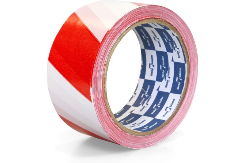 купить Лента сигнальная Klebebander 50мм х200м бело-красная с доставкой