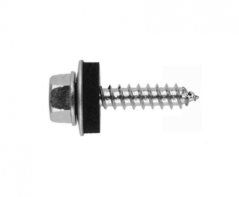 купить Саморез кровельный острый 4,8х65 с шайбой                                                            с доставкой