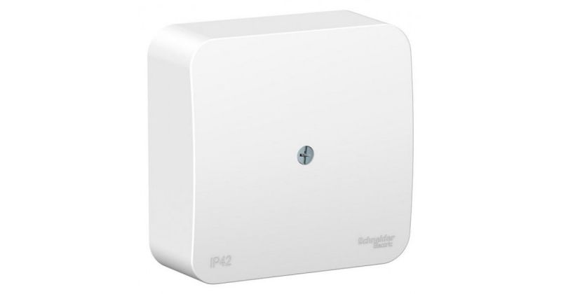 купить Коробка Schneider Electric BLANCA IP42 белая, для открытой проводки с доставкой