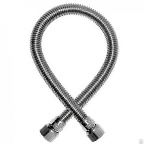 купить Подводка гибкая для газа, Гайка-Штуцер  0,60м 1/2" CS "Ayvaz" с доставкой