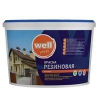 купить Краска резиновая  5кг красно-кор.WELLPaints                                                          с доставкой