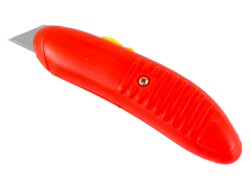 купить Нож для напольных покрытий РемоКолор с выдвижным лезвием 19мм, разборный пластиковый корпус с доставкой