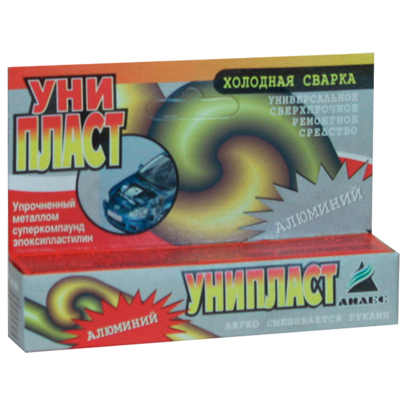 купить Холодная сварка Анлес (унипласт-алюминий) 20г                                                        с доставкой