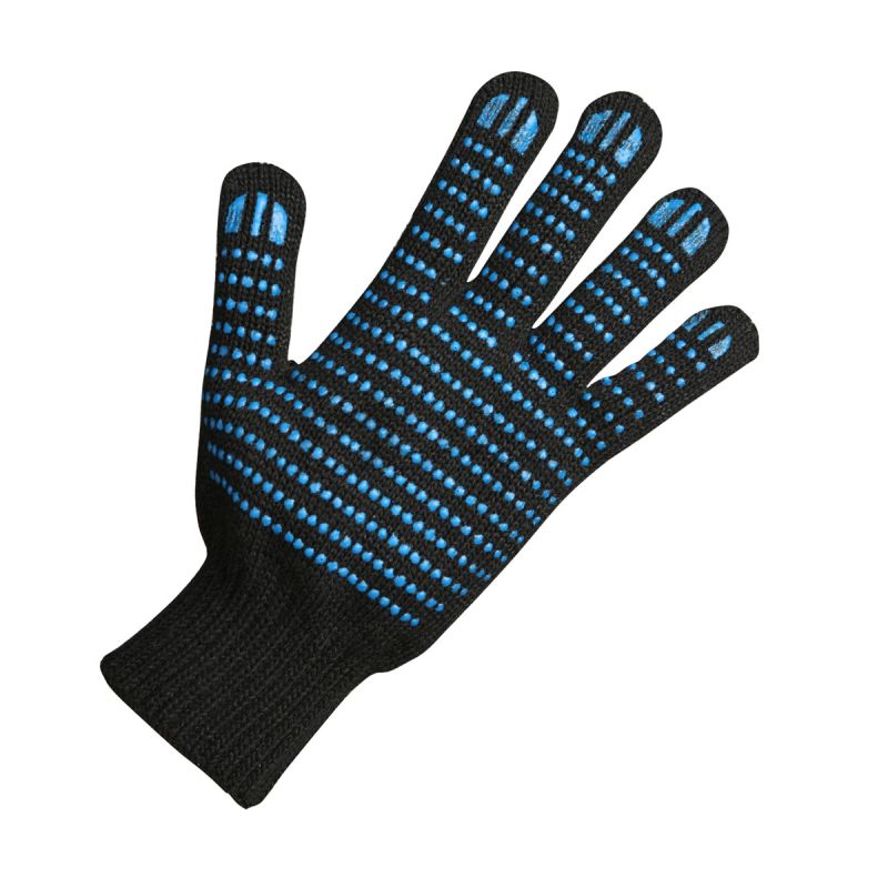 купить Перчатки ПВХ 60гр. 7,5 класс черные с доставкой