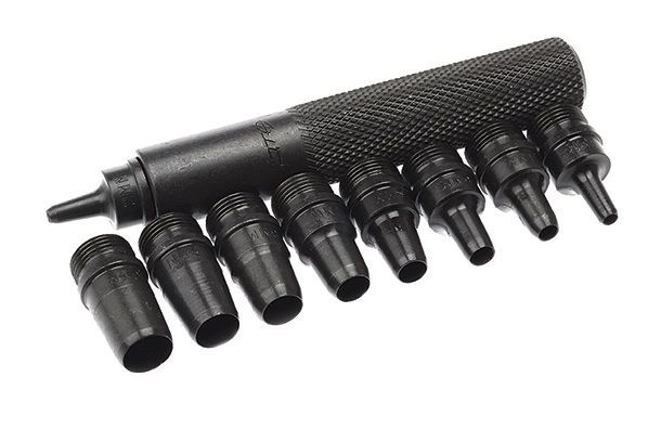 купить Набор просечек Дело Техники со сменными насадками 10предм.(2-10мм)                                   с доставкой