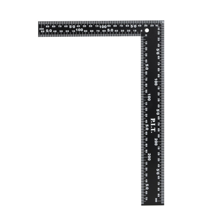 купить Угольник столярный цельнометалический P.I.T. ADVANCE  20*30см, 90°,двойнная школа с доставкой
