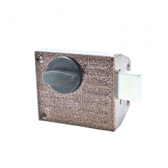 купить Замок накладной Стандарт ЗН1-2.1С медь                                                               с доставкой