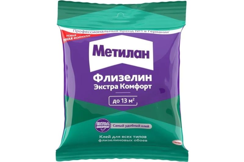 купить Клей обойный Метилан Флизелин Экстра Комфорт  90г с доставкой
