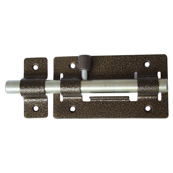 купить Задвижка дверная круглая ЗД-01 пол.медь                                                              с доставкой