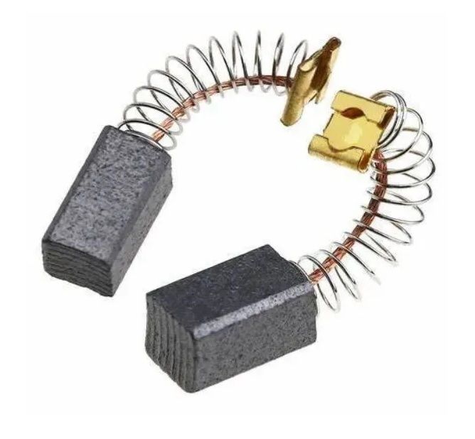 купить Щетки угольные №690 6,4х7,4х12 пружина, квадрат пятак-зацеп, Hitachi Н41 с доставкой