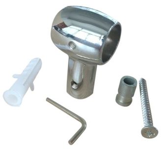 купить Держатель для рейлинга "Ретро" хром                                                                  с доставкой