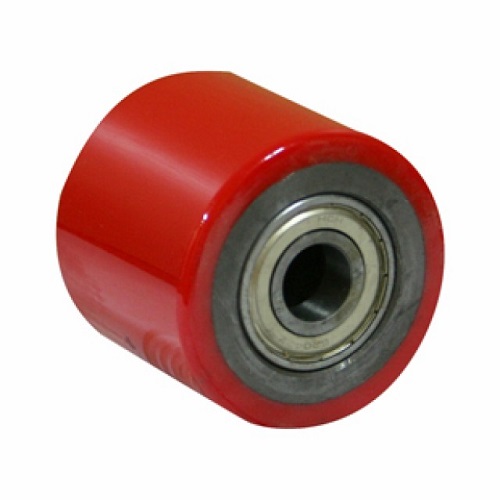 купить Ролик для гидравлической тележки 80х70 полиуретан, с подшипником                                     с доставкой