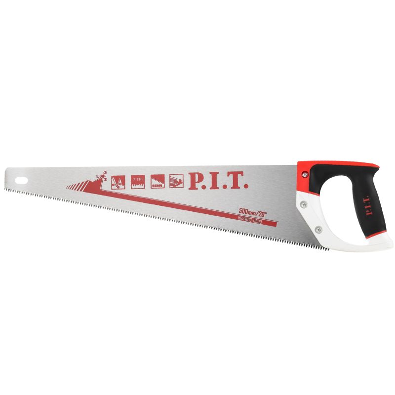 купить Ножовка по дереву 500мм P.I.T CONDTROL 3D заточка,7 TPI, сталь 65 Mn (HHSW03-0500) с доставкой