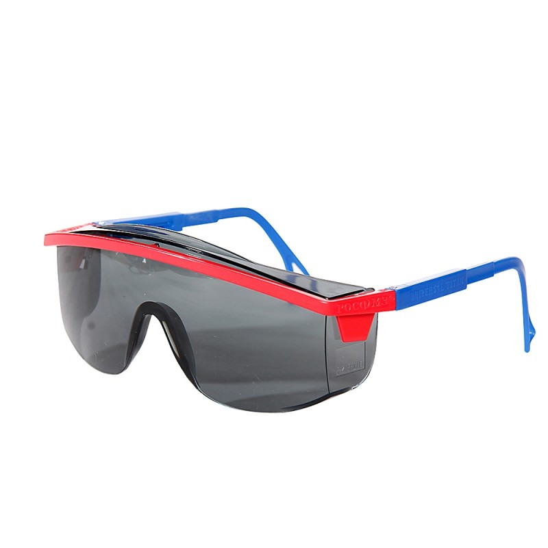 купить Очки защитные открытые Росомз О37 Universal Titan В-2 затемн.                                        с доставкой